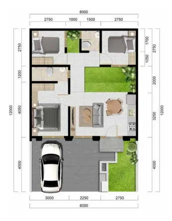 Floor plan for Bianco
