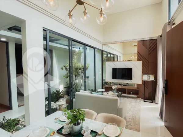 Corvina Residence - Forest Green Living Room