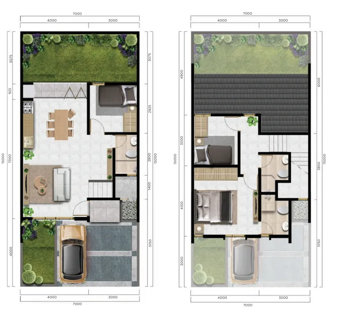 Floor plan for Champagne