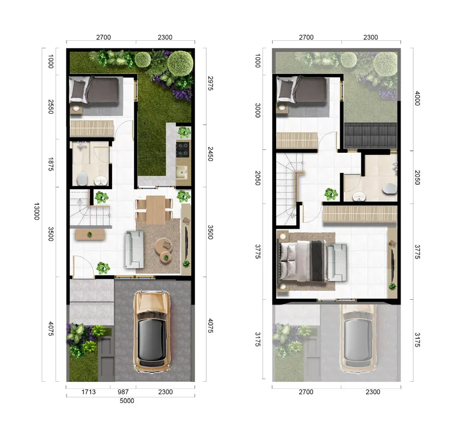 Floor plan for TUSCANY 5B