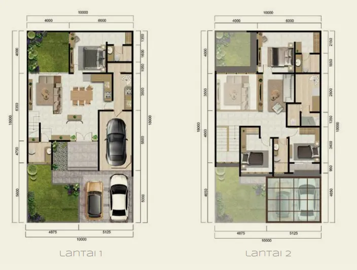 Floor plan for Modern Splendor