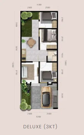 Floor plan for Sicilia 5 Deluxe