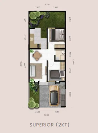 Floor plan for Sicilia 5 Superior