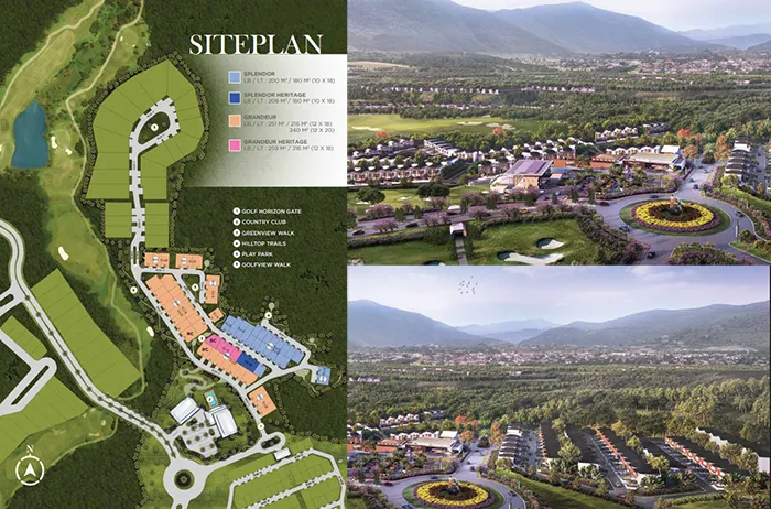 Siteplan Golf Horizon Residence