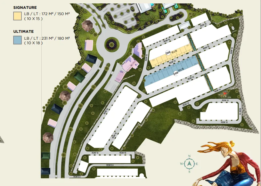 Siteplan Montegard Citra City Sentul